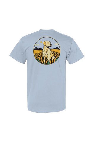 Southern Maize Lab Dog Pre-Shrunk Cotton T Shirt